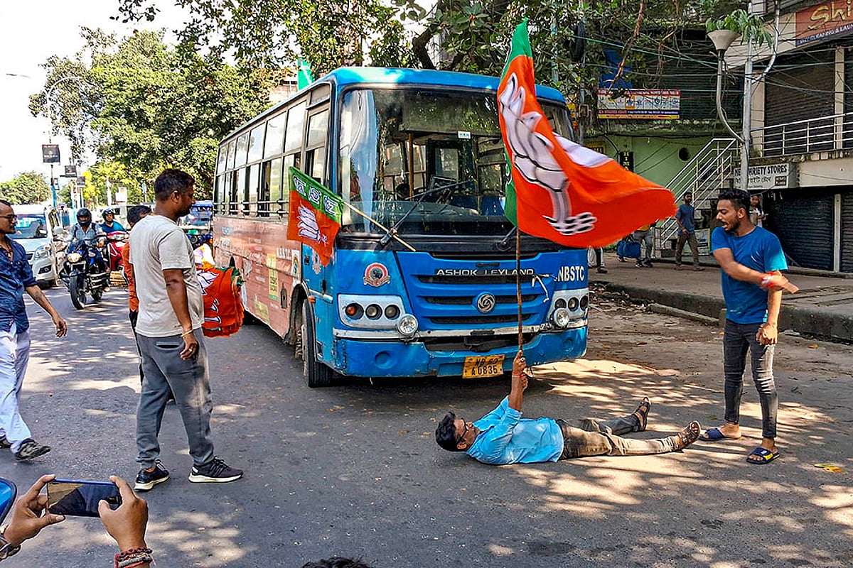 Bengal Bandh: BJP's 12-hour general strike in West Bengal_1
